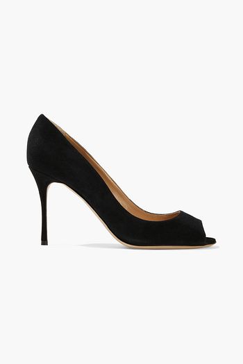 SERGIO ROSSI Godiva suede pumps