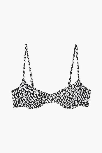 SOLID & STRIPED The Eva printed underwired bikini top