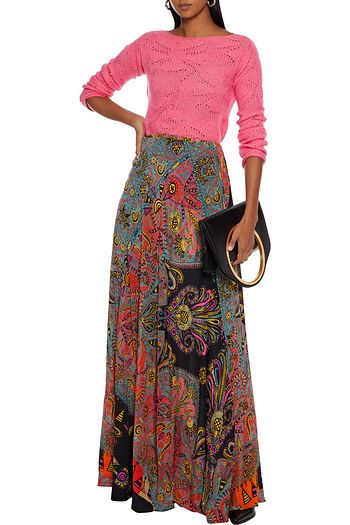 ETRO Pointelle-knit sweater
