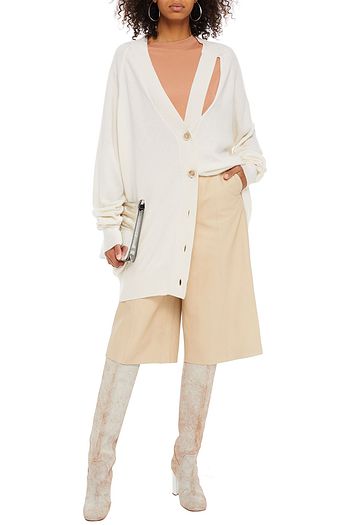 MAISON MARGIELA Oversized cutout cashmere cardigan