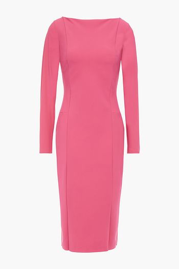 CHIARA BONI LA PETITE ROBE Accursia paneled stretch-jersey and scuba dress