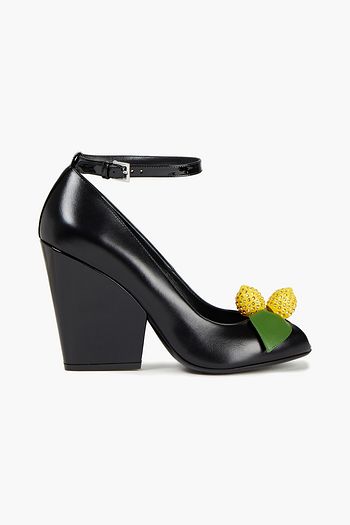 MICHAEL KORS COLLECTION Embellished leather pumps