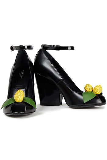 MICHAEL KORS COLLECTION Embellished leather pumps