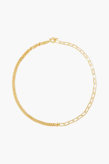 SHASHI 18-karat gold-plated necklace