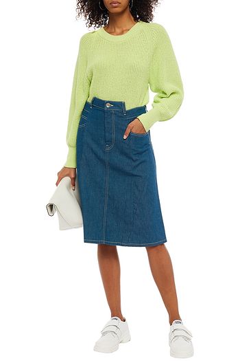 MAISON MARGIELA Asymmetric denim skirt