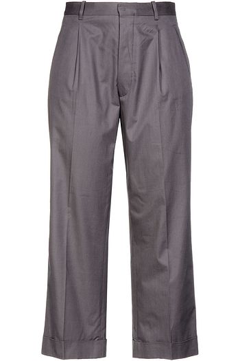 MAISON MARGIELA Cotton-twill straight-leg pants