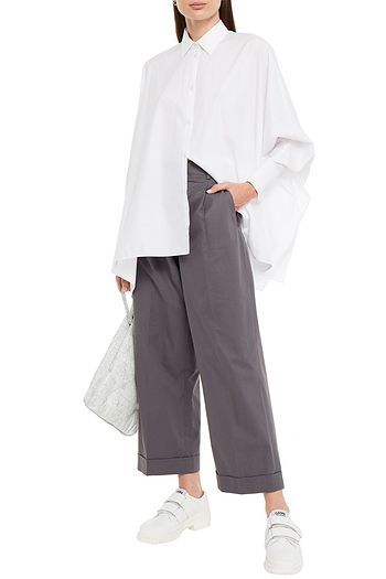 MAISON MARGIELA Cotton-twill straight-leg pants