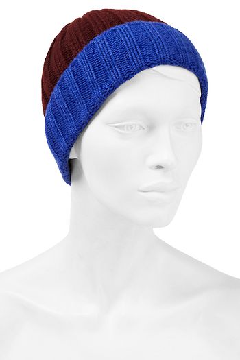 &DAUGHTER Beanie aus geripptem Kaschmir