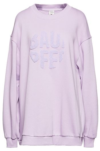 BAUM UND PFERDGARTEN Jimi embroidered cotton-fleece sweatshirt