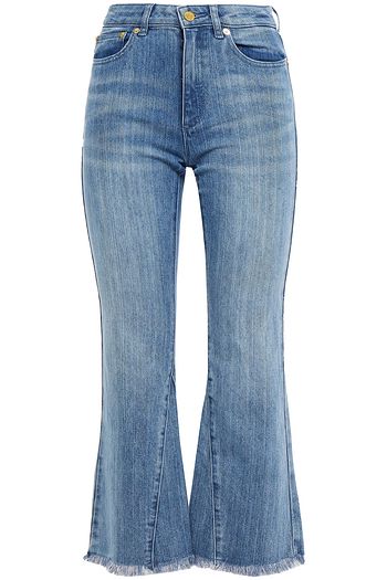 MICHAEL MICHAEL KORS ミッドライズ キックフレア ジーンズ