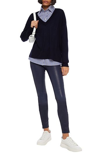 J BRAND Leather skinny pants