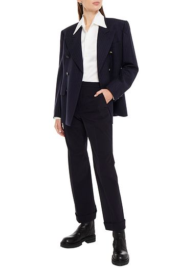 MAISON MARGIELA Stretch-twill straight-leg pants