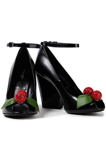 MICHAEL KORS COLLECTION Embellished leather pumps