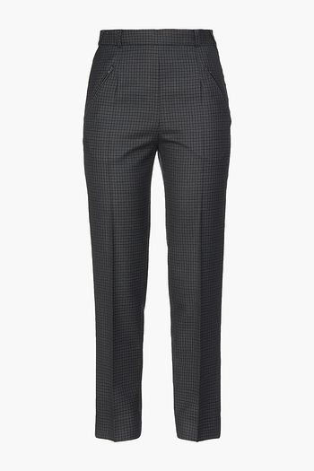 MAISON MARGIELA Prince of Wales checked wool slim-leg pants
