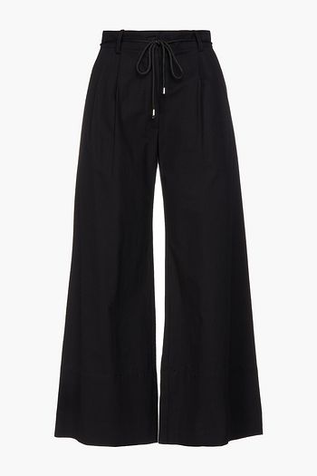BAUM UND PFERDGARTEN Cropped cotton wide-leg pants
