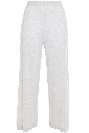 LE KASHA Java cropped cashmere wide-leg pants
