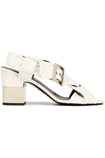 ROGER VIVIER Buckled leather sandals