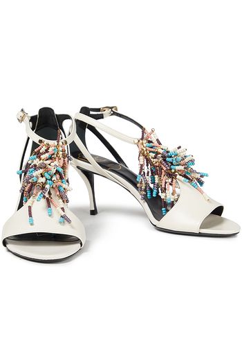 ROGER VIVIER Sin 65 embellished leather sandals