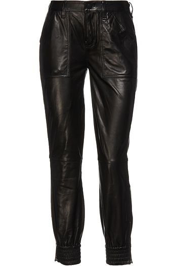 J BRAND Leather tapered pants