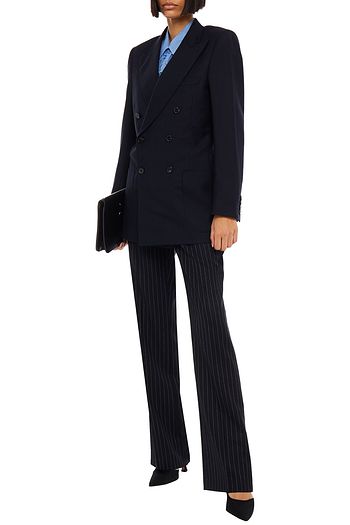 MAISON MARGIELA Double-breasted wool-blend twill blazer