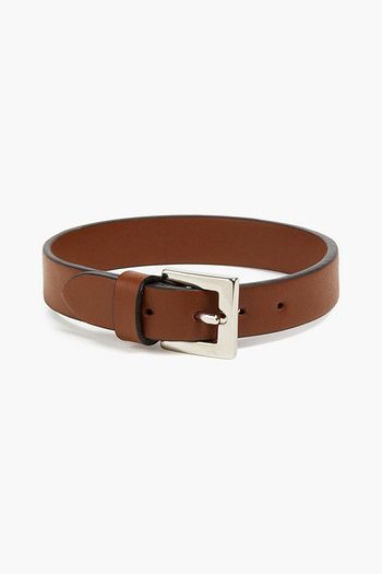 VALENTINO GARAVANI Logo-print leather bracelet