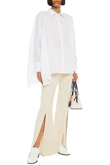 MAISON MARGIELA Oversized cotton-poplin shirt