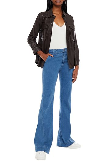J BRAND High-rise flared jeans