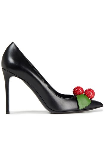 MICHAEL KORS COLLECTION Embellished leather pumps