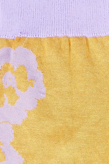MARNI Stricksocken aus einer Baumwollmischung mit Intarsienmuster