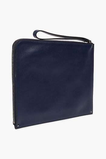 VALENTINO GARAVANI Studded leather pouch