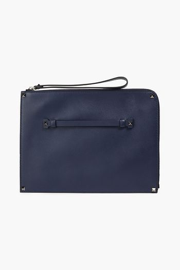 VALENTINO GARAVANI Studded leather pouch