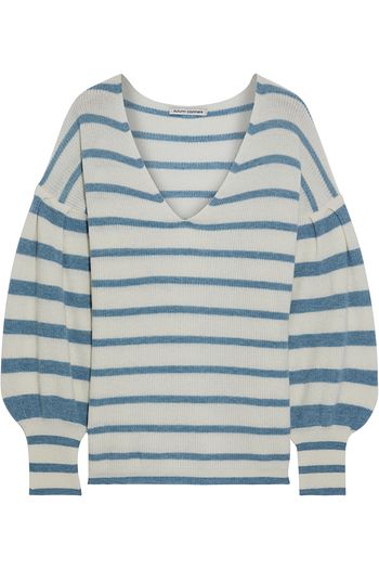 AUTUMN CASHMERE Striped cashmere sweater