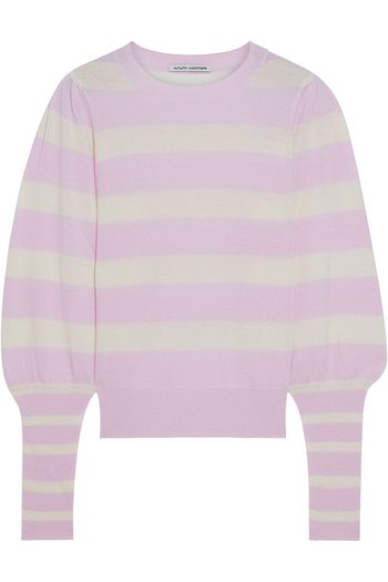 AUTUMN CASHMERE Striped cashmere sweater