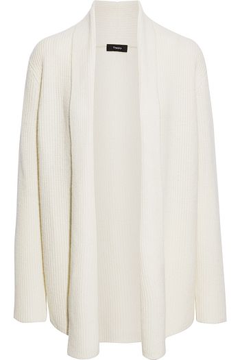 THEORY Clairene C ribbed cashmere cardigan
