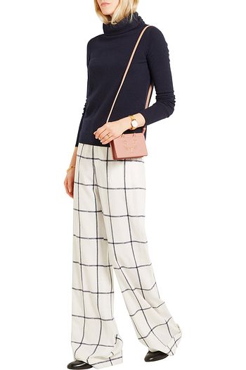 CHARLOTTE OLYMPIA Feline metallic printed textured-leather clutch