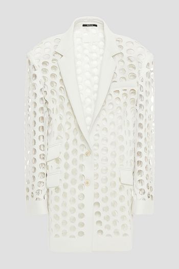 MAISON MARGIELA Perforierter Blazer aus Twill