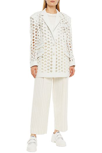 MAISON MARGIELA Perforierter Blazer aus Twill