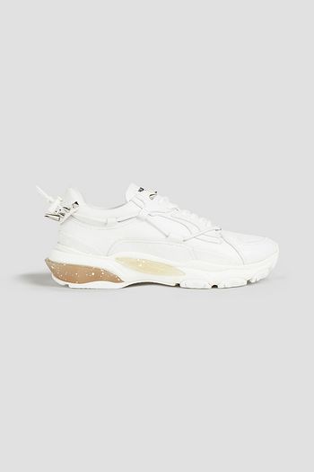 VALENTINO GARAVANI Bounce painted leather sneakers