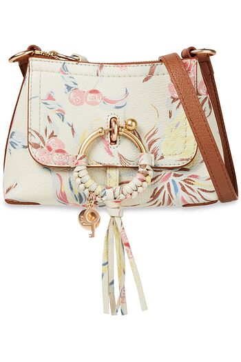 SEE BY CHLOÉ Joan printed pebbled-leather shoulder bag