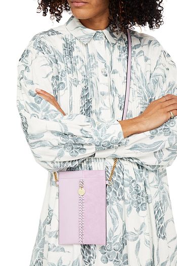 SEE BY CHLOÉ Schultertasche aus Leder und Veloursleder
