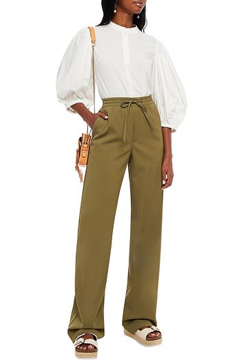 SEE BY CHLOÉ Gathered cotton blouse