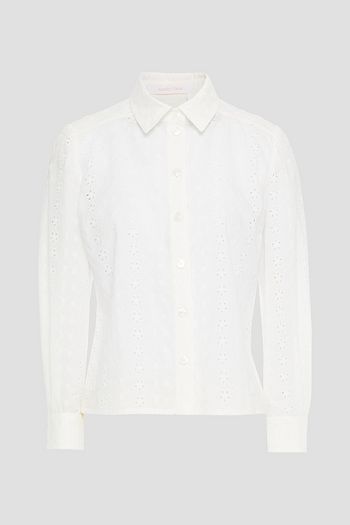 SEE BY CHLOÉ Broderie anglaise cotton shirt