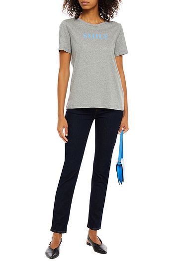 CHINTI & PARKER Printed cotton-jersey T-shirt
