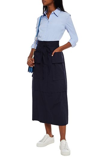 SEE BY CHLOÉ Cotton-poplin midi skirt
