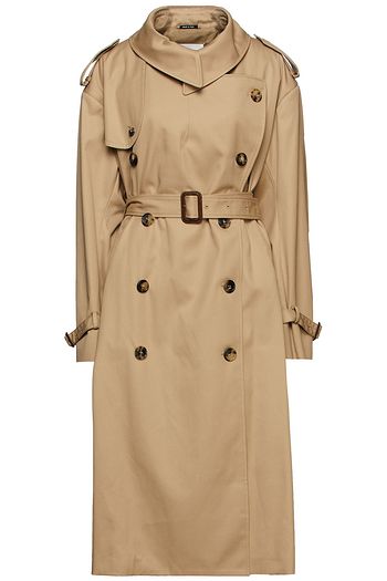 MAISON MARGIELA Belted gabardine trench coat