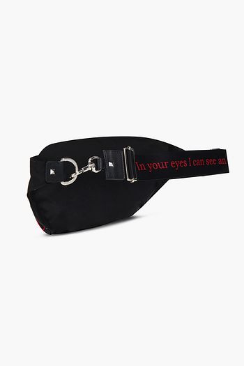 VALENTINO GARAVANI Logo-print twill belt bag