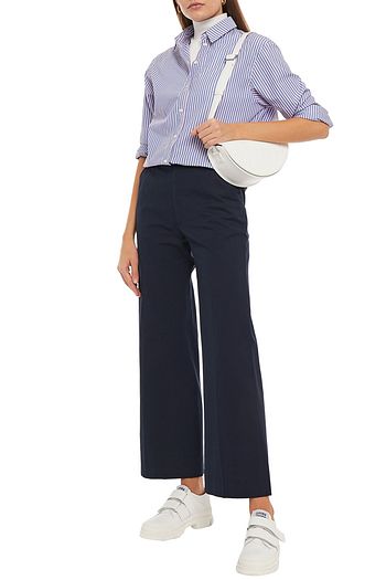 MAISON MARGIELA Cotton-poplin straight-leg pants