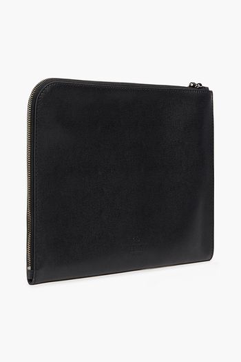 VALENTINO GARAVANI Textured-leather document case