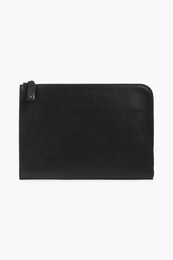 VALENTINO GARAVANI Textured-leather document case