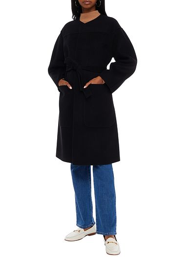 SEE BY CHLOÉ Belted wool and cashmere-blend felt coat